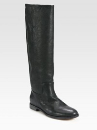 A tall design with clean lines and minimal stitching, crafted of supremely soft leather. Wooden stacked heel, ¾ (20mm)Shaft, 16¾Leg circumference, 13½Leather upperPull-on styleLeather lining and solePadded insoleMade in Italy A tall design with clean lines and minimal stitching, crafted of supremely soft leather. Wooden stacked heel, ¾ (20mm)Shaft, 16¾Leg circumference, 13½Leather upperPull-on styleLeather lining and solePadded insoleMade in Italy