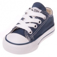 Converse Chuck Taylor Navy Infant/toddler Lo Top 7j237 (5 M US Infant/Toddler)