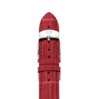 MICHELE 20mm Garnet Alligator Strap MICHELE 20mm Garnet Alligator Strap