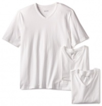 HUGO BOSS Men's Cotton 3 Pack Vneck HUGO BOSS Men's Cotton 3 Pack Vneck
