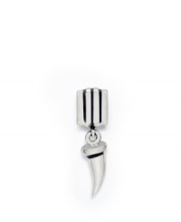 A mini Italian horn amulet, also known as a cornicello, dangles charmingly in sterling silver. Donatella is a playful collection of charm bracelets and necklaces that can be personalized to suit your style! Available exclusively at Macy's. A mini Italian horn amulet, also known as a cornicello, dangles charmingly in sterling silver. Donatella is a playful collection of charm bracelets and necklaces that can be personalized to suit your style! Available exclusively at Macy's.