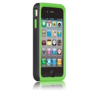 iPhone 4S Tough Cases - Olo by Case-Mate Black / Green iPhone 4S Tough Cases - Olo by Case-Mate Black / Green