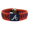 MLB Atlanta Braves Team Color Baseball Bracelet