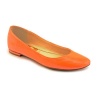 NINE WEST OURLOVE FLAT ORANGE SYNTHETIC WOMEN SIZE 7.5 M