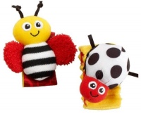 Lamaze High Contrast Wrist Rattles Lamaze High Contrast Wrist Rattles