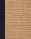 Area Rug 5x7 Rectangle Natural Fiber Black Color - Surya Clinton Rug from RugPal