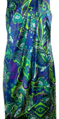 Lauren Ralph Lauren Women's Satin Drape Front Dress Lauren Ralph Lauren Women's Satin Drape Front Dress