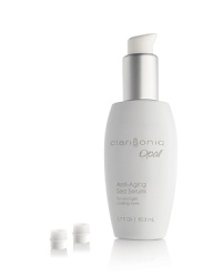 Clarisonic's Opal Sonic Infusion is a breakthrough in eye care that uses proven sonic technology to apply eye serum better than manual application. Developed by the lead inventor of Sonicare® and Clarisonic Sonic Skin Cleansing, Opal gently delivers Anti-Aging Sea Serum beneath the surface. In just one minute Opal provides more than 7,500 gentle micro-massages to instantly hydrate, smooth and brighten the eyes when used with their Anti-Aging Sea Serum. The Opal Sonic Infusion System is dermatologist- and ophthalmologist-tested, rechargeable and gentle enough for daily use. Clarisonic's Opal Sonic Infusion is a breakthrough in eye care that uses proven sonic technology to apply eye serum better than manual application. Developed by the lead inventor of Sonicare® and Clarisonic Sonic Skin Cleansing, Opal gently delivers Anti-Aging Sea Serum beneath the surface. In just one minute Opal provides more than 7,500 gentle micro-massages to instantly hydrate, smooth and brighten the eyes when used with their Anti-Aging Sea Serum. The Opal Sonic Infusion System is dermatologist- and ophthalmologist-tested, rechargeable and gentle enough for daily use.