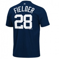 MLB Detroit Tigers Prince Fielder Navy Basic T-Shirt Navy MLB Detroit Tigers Prince Fielder Navy Basic T-Shirt Navy