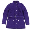 Ralph Lauren Women's Quilted Belted Jacket (Matinee Purple) (X-Large)