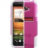 OtterBox 77-19752 Commuter Series Case for HTC EVO 4G LTE - 1 Pack - Retail Packaging - Hot Pink/White