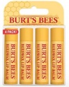 Burt's Bees Boxed 4-Pack of Classic Beeswax Lip Balm with Vitamin E and Peppermint (4 tubes, 0.15 Oz Each)