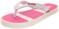 Polo by Ralph Lauren Waldo Thong Sandal (Toddler/Little Kid/Big Kid),White/Hot Pink,4 M US Big Kid Polo by Ralph Lauren Waldo Thong Sandal (Toddler/Little Kid/Big Kid),White/Hot Pink,4 M US Big Kid
