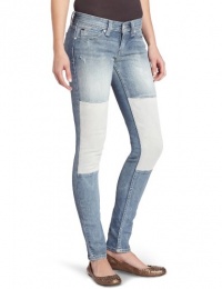 Levi's Juniors Demi Curve Skinny Jean, Chalk And Blocked, 27 Medium Levi's Juniors Demi Curve Skinny Jean, Chalk And Blocked, 27 Medium