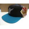 MLB Florida Marlins Black 2 Tone Retro Snapback Cap