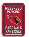 NFL Arizona Cardinals Plastic Parking Sign