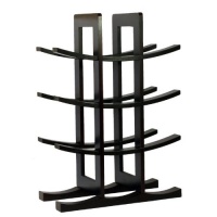 Oceanstar WR1132 12-Bottle Dark Espresso Bamboo Wine Rack Oceanstar WR1132 12-Bottle Dark Espresso Bamboo Wine Rack