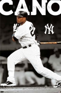 (22x34) New York Yankees Robinson Cano Sports Poster Print (22x34) New York Yankees Robinson Cano Sports Poster Print