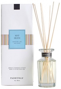Paddywax Fragrance Diffuser Set, Mint Mojito, Sugar Cane Lime, Mint Leaves, 4-Ounces Paddywax Fragrance Diffuser Set, Mint Mojito, Sugar Cane Lime, Mint Leaves, 4-Ounces