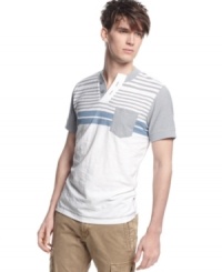 Forward thinking. This polo from Barr III is a modern take on the classic polo silhouette. Forward thinking. This polo from Barr III is a modern take on the classic polo silhouette.