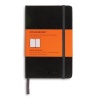 Moleskine Classic Hard Cover Pocket Ruled Notebook - Black (3.5 x 5.5)