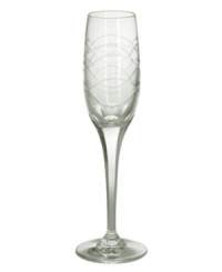 Finely etched with a interwoven design as classically tasteful as pearls on a string, the Precious crystal flute from Royal Doulton brings quiet glamour to champagne and strawberries. Mulitfaceted stem and flared base. 8 oz. Finely etched with a interwoven design as classically tasteful as pearls on a string, the Precious crystal flute from Royal Doulton brings quiet glamour to champagne and strawberries. Mulitfaceted stem and flared base. 8 oz.