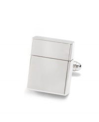 For your on-the-go lifestyle.  These cufflinks from Cufflinks Inc. pair fashion with function.  A 2GB USB flash drive enables you to bring your work with you wherever you go.