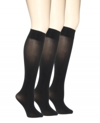 Perfect as a sheer boot liner or traditional knee-high, these opaque trouser socks by Lauren by Ralph Lauren come in a pack of three. Perfect as a sheer boot liner or traditional knee-high, these opaque trouser socks by Lauren by Ralph Lauren come in a pack of three.