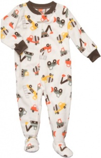 Carter's Infant Footed Fleece Sleeper - Construction-24 Months Carter's Infant Footed Fleece Sleeper - Construction-24 Months