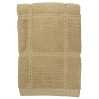 Absorbent 100% cotton towels are at once durable and soft. Treated with an anti-microbial agent that inhibits the growth of odors and mildew, Calphalon's terry towels withstand the test of time. Absorbent 100% cotton towels are at once durable and soft. Treated with an anti-microbial agent that inhibits the growth of odors and mildew, Calphalon's terry towels withstand the test of time.