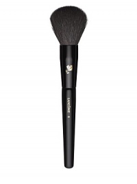 This compact, natural-bristled brush is the ideal partner to all Lancôme powder blushes. It easily and evenly applies color to the cheeks. Improved design and hair quality reduces fallout and the new rounded shape gives a better powder application. Made in USA. This compact, natural-bristled brush is the ideal partner to all Lancôme powder blushes. It easily and evenly applies color to the cheeks. Improved design and hair quality reduces fallout and the new rounded shape gives a better powder application. Made in USA.