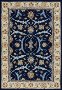 Dalyn Rugs Galleria Gl 5 Navy, 5-Feet by 7-Feet 6-Inch