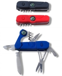 Handy and useful utility tool by Travel Gear is an all-in-one piece survival tool equipped to handle quick little emergencies. Handy and useful utility tool by Travel Gear is an all-in-one piece survival tool equipped to handle quick little emergencies.