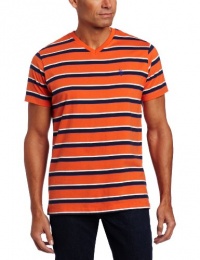 U.S. Polo Assn. Men's Striped T-Shirt with Three Contrasting Colors U.S. Polo Assn. Men's Striped T-Shirt with Three Contrasting Colors