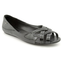 Cole Haan Air Paisy.Ot.Ballet Open Toe Flats Shoes Black Womens Cole Haan Air Paisy.Ot.Ballet Open Toe Flats Shoes Black Womens
