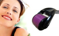 (540 Needles) TMT Micro Needle Roller System Titanium 1.5 mm for Wrinkles, Scar, Acne, Cellulite Treatment (More effective than regular 192 needle derma rollers) (540 Needles) TMT Micro Needle Roller System Titanium 1.5 mm for Wrinkles, Scar, Acne, Cellulite Treatment (More effective than regular 192 needle derma rollers)