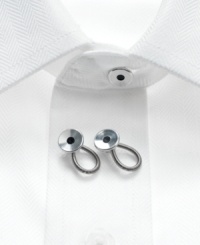 For a comfortable, customized fit, these collar extenders from Club Room are a dress-wardrobe must-have. For a comfortable, customized fit, these collar extenders from Club Room are a dress-wardrobe must-have.