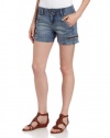 Calvin Klein Jeans Women's Light Wash Cargo Short