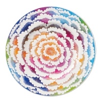 A colorful allover flower design makes a bold backdrop to bread and butter on this bone china plate by Villeroy & Boch. Mix it and match it with other pieces in the collection for endless creative combinations. A colorful allover flower design makes a bold backdrop to bread and butter on this bone china plate by Villeroy & Boch. Mix it and match it with other pieces in the collection for endless creative combinations.