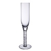 A thick, textured stem and generously sized bowl add eye-catching style to Villeroy & Boch's Urban Nature stemware.