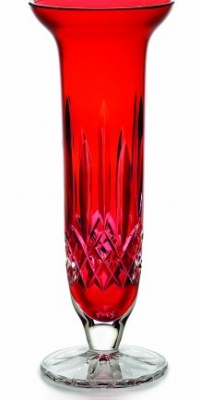 Waterford Crystal Lismore Crimson Bud Vase Waterford Crystal Lismore Crimson Bud Vase