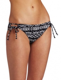 Roxy Juniors 70s Lowrider Adjustable Tie Side Swimwear Roxy Juniors 70s Lowrider Adjustable Tie Side Swimwear