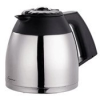 Capresso 4440.01 10-cup Stainless Steel Vacuum Carafe with Lid for Capresso MT500 and MT500 Plus Coffee Maker Capresso 4440.01 10-cup Stainless Steel Vacuum Carafe with Lid for Capresso MT500 and MT500 Plus Coffee Maker