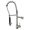 VIGO VG02007ST PullDown Spray Kitchen Faucet, Steel