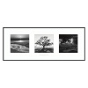 Fiat Lux: Trilogy Framed Wall Art by Ansel Adams - 36.01W x 14.01H in.