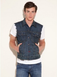 GUESS Crater Denim Vest GUESS Crater Denim Vest