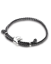 With it's contemporary sterling silver dove supporting the fight against hunger, this simple woven bracelet from Links of London is a chic way to spread awareness. With it's contemporary sterling silver dove supporting the fight against hunger, this simple woven bracelet from Links of London is a chic way to spread awareness.