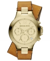 A Peyton collection watch from Michael Kors designed with vintage appeal. A Peyton collection watch from Michael Kors designed with vintage appeal.