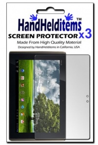 HandHelditems(TM) 3X Asus Eee Pad Transformer TF101 Anti-Fingerprint, Anti-Glare, Matte Finishing Screen Protector (3 Pack) (Free HandHelditems Sketch Universal Stylus Pen) HandHelditems(TM) 3X Asus Eee Pad Transformer TF101 Anti-Fingerprint, Anti-Glare, Matte Finishing Screen Protector (3 Pack) (Free HandHelditems Sketch Universal Stylus Pen)