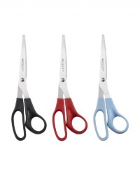 Westcott All Purpose Value Scissors, 8 Straight, Pack of 3, Assorted Colors Westcott All Purpose Value Scissors, 8 Straight, Pack of 3, Assorted Colors